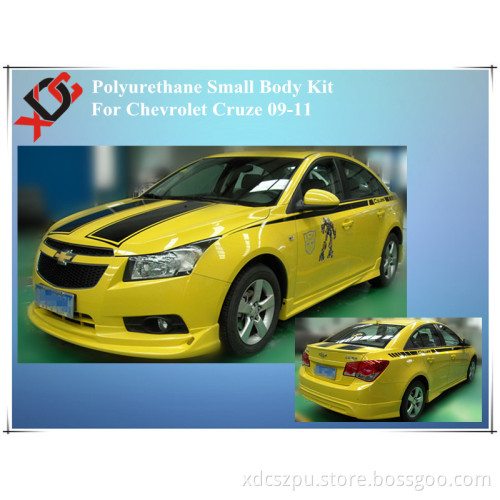 09-11 Cruze Small Body Kit with F/R Bumper Lip & Skirts